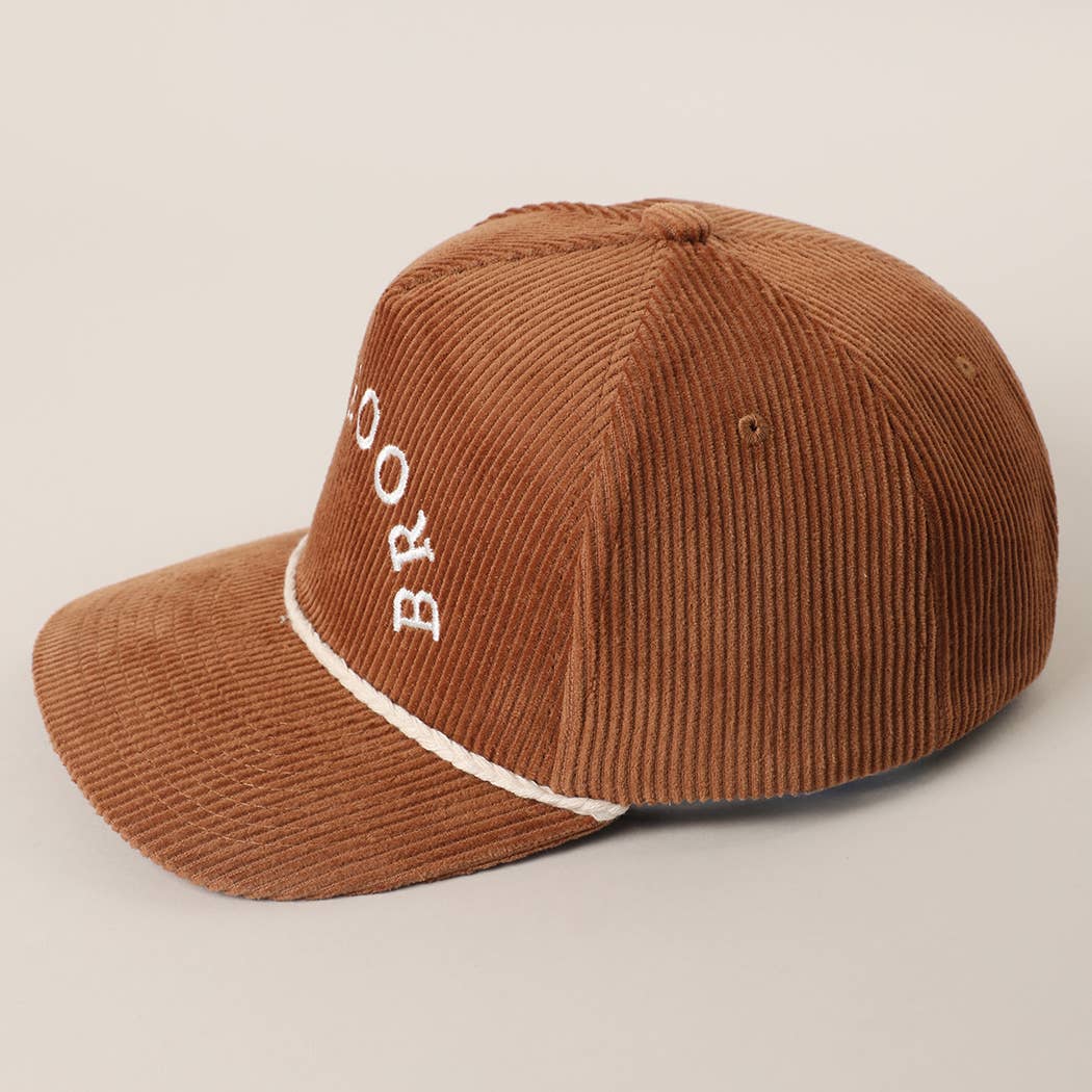 CORDUROY 3003 Cappello Ricamato in Velluto a Coste Personalizzato - La Tua Città e Stato in vendita all'ingrosso su Faire7