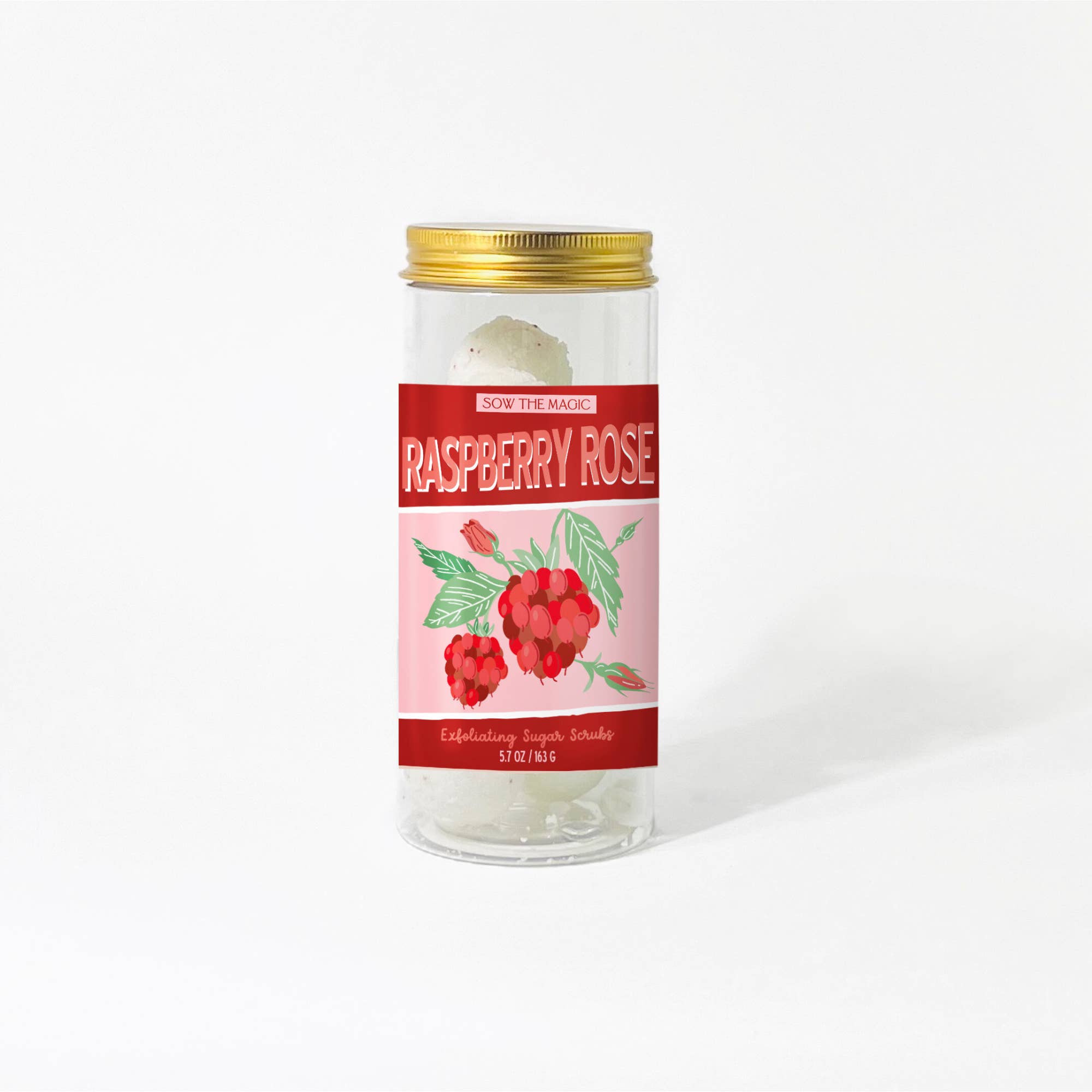 Sow the Magic - Wholesale Body Scrub/Exfoliant - Raspberry Rose Exfoliating Sugar Scrubs
