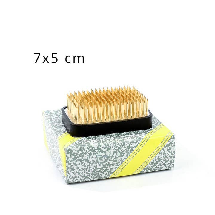 Gohobi (We cover U.S. import duties) - Wholesale Decorative Tabletop Object - Gohobi Ikebana Kenzan Stainless Steel Flower Stand Flower Holder9