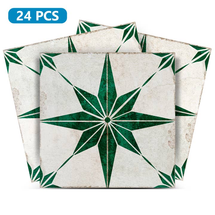 Piastrelle da parete senza complicazioni Green Star Design per una facile ristrutturazione fai-da-te Modello - R90 per la vendita all'ingrosso da parte di Mi Alma LLC