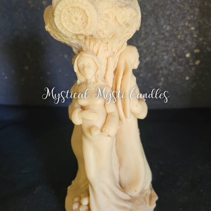 Mystical Mysti Candles - Wholesale Novelty Candle - Triple Goddess~ Maiden, Mother, Crone~ Wholesale