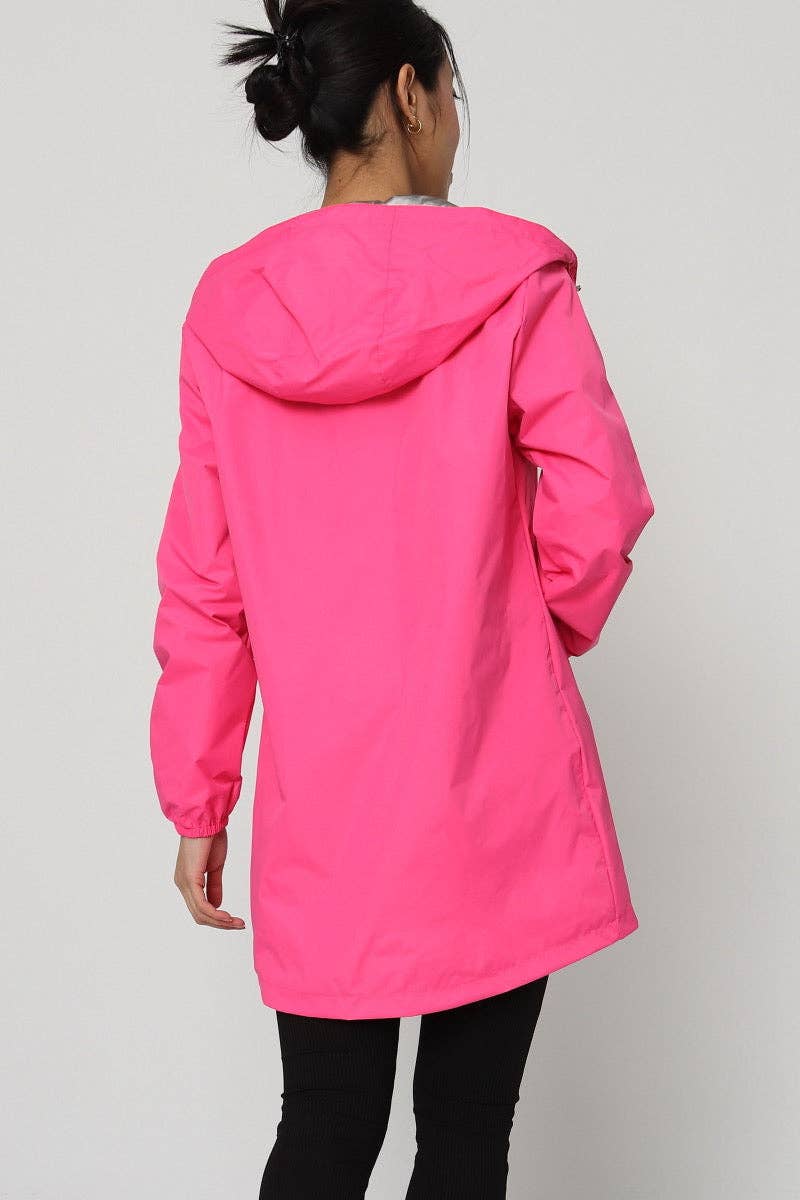 SOFTY - Wholesale Windbreaker - Women's - Reversible waterproof windbreaker - S38119