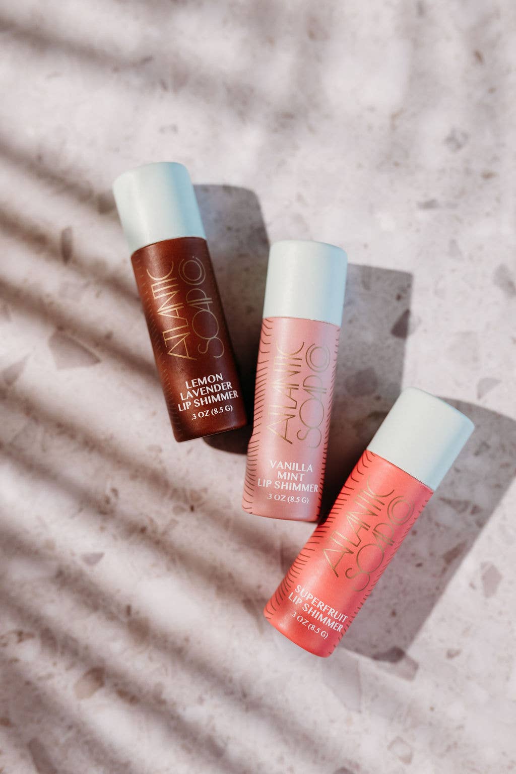 Atlantic Soap Co., LLC - Wholesale Lip Balm - Lip Shimmer - Vanilla Mint2