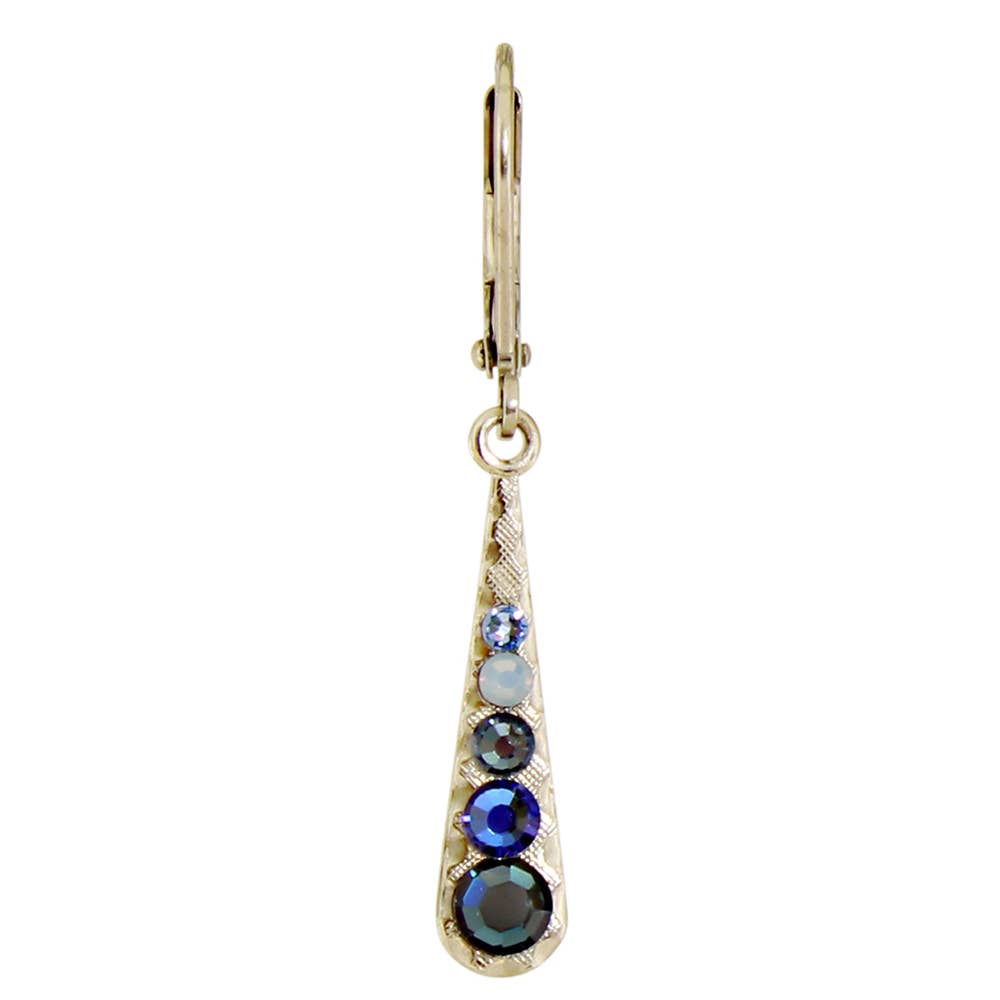 Baked Beads - Wholesale Dangle Earrings - Multi Crystal Teardrop Earring1