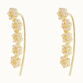 Bethania Flower Earrings for wholesale by Camila Carril Collection