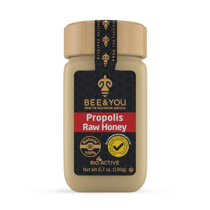 Mélange de miel cru Propolis, 6,7 oz pour la vente par BEE&YOU