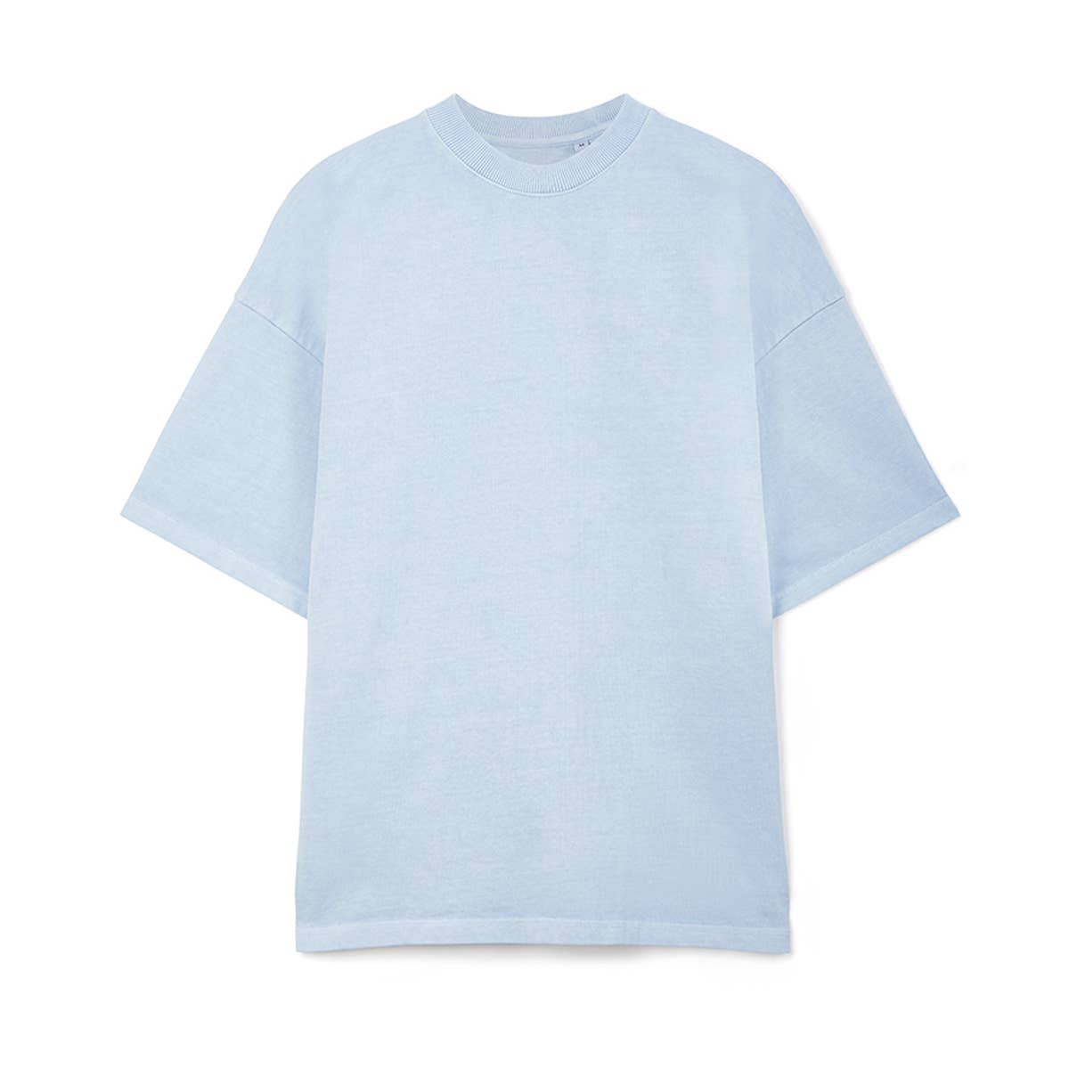 Factory Blanks - Wholesale T-Shirt - Unisex - 250GSM Stone Washed Oversized T-Shirt – 2026 Streetwear Fit10