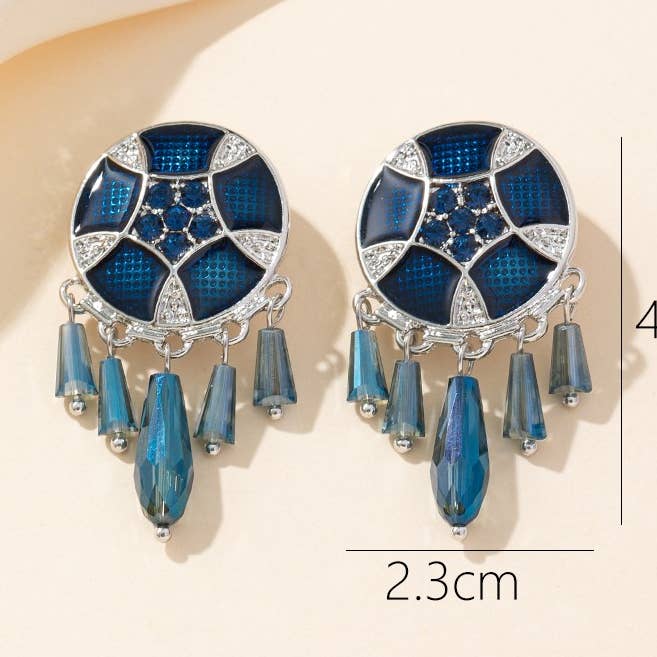 24AHBOL001 Clip Earrings for wholesale by Blossom bijoux