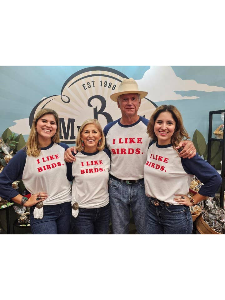 Mr Bird - Wholesale Screen Printed T-Shirt - Men's - "I Like Birds" Mr. Bird Shirt2