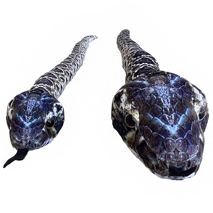 Texas Toy Distribution - Vente Peluche – enfant et bébé - Serpent en peluche Diamondback Rattlesnake4