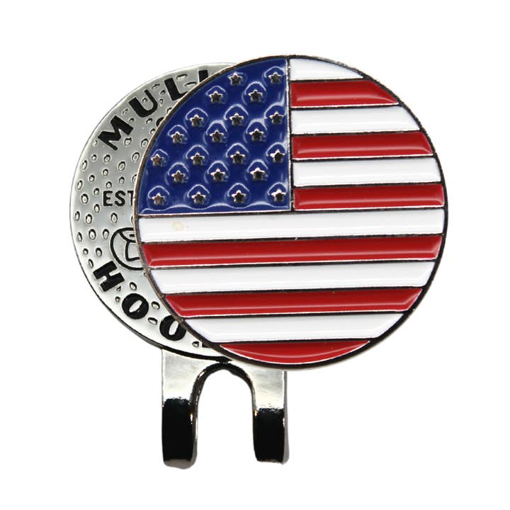 USA Round Flag Ball Marker for wholesale by MULLIGAN HOOLIGAN®