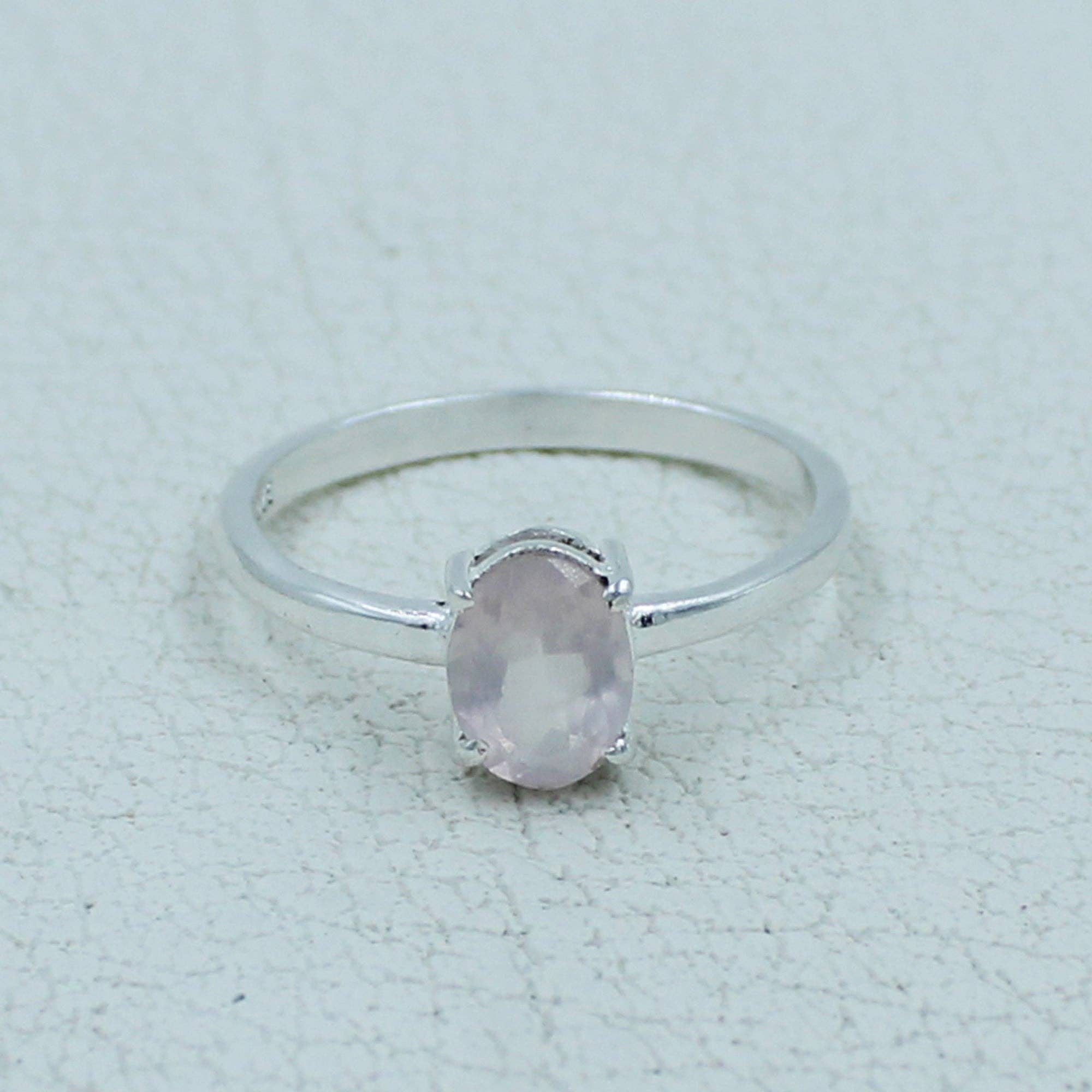 Silvex Jewelry – wholesale Single stone/solitaire ring – Garnet Minimalist Ring 925 Silver Birthstone Gift Jewelry32