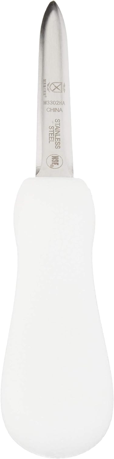 Barfly Mixology Gear & Mercer Culinary - Wholesale Kitchen/Utility Knife - Mercer Culinary Boston Style Oyster Knife w/ Poly Handle, 3"0