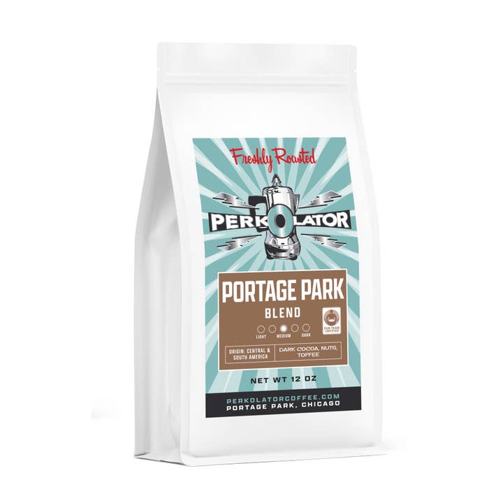 Portage Park Blend for wholesale by Perkolator Coffee