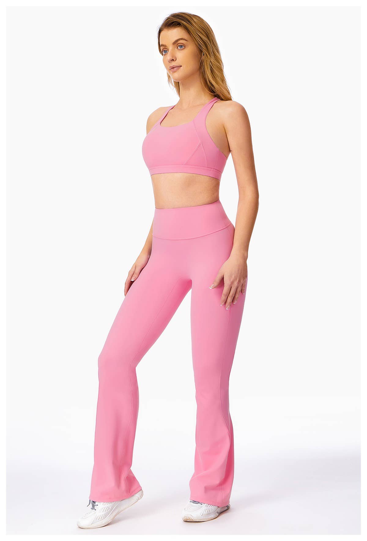 Mantra Active - Wholesale Athletic Pants - Women's - Zoey High-Waisted Scrunch Flare Yoga Pant22