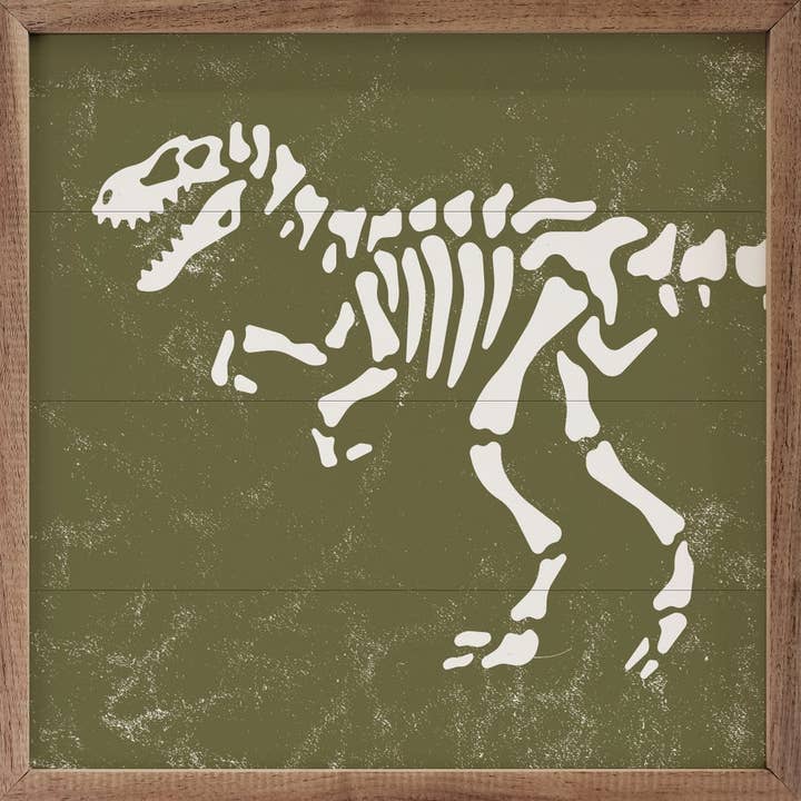 T-Rex Skeleton Green for wholesale by Kendrick Home