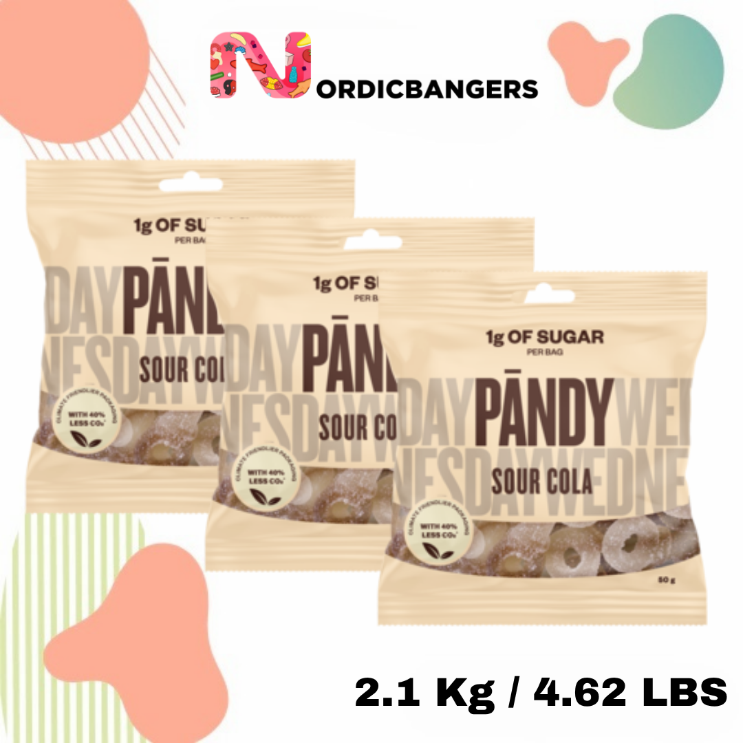 Nordicbangers - Swedish Candy Supply - Wholesale Hard Candy - Swedish Candy - PÄNDY COLA DUMMIES 50G2