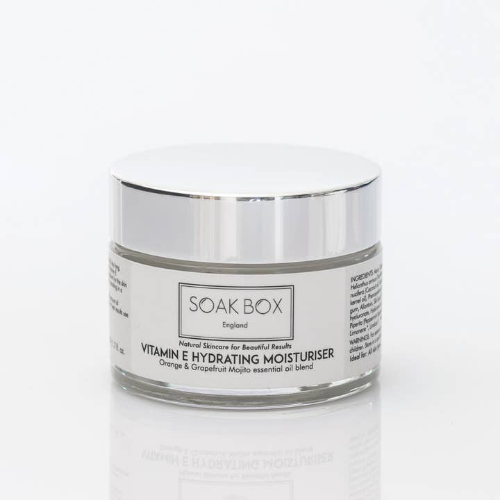 Vitamin E Hydrating Moisturiser for wholesale by SOAK BOX England