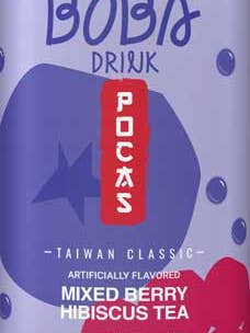 TEA POPPING BOBA BERRY HIBISCUS - POCAS for wholesale by Hudson Meat Company