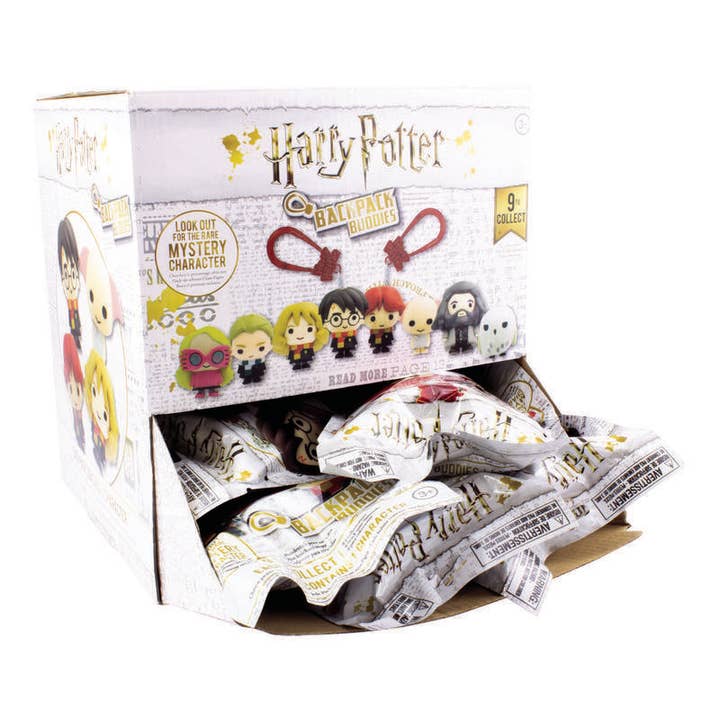 Paladone UK – wholesale Figurine toy – Kids – Harry Potter Backpack Buddies CDU of 24pcs