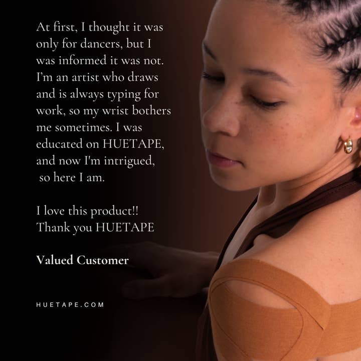 HUETAPE - Wholesale Fashion/Breast Tape - Women's - Caramel Kinesio Tape 7