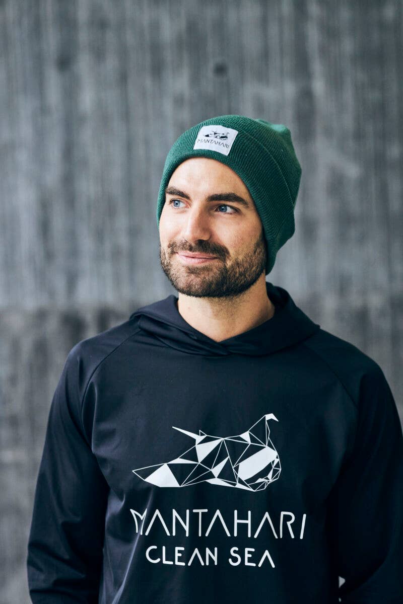 MANTAHARI Oceancare – wholesale Beanie – Unisex – bottlebattle beanie mossy2