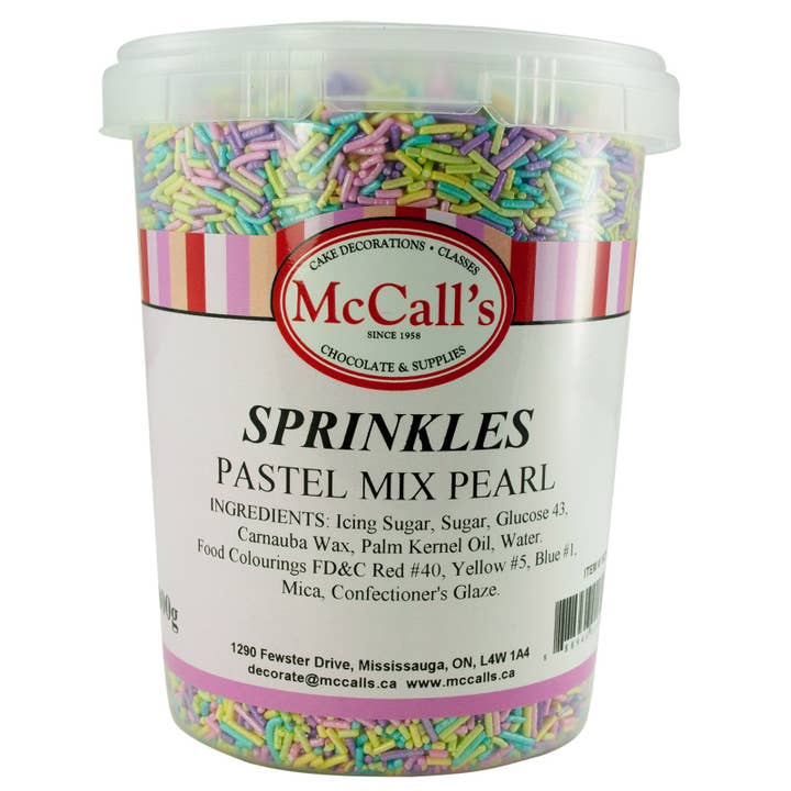 SPRINKLES PASTEL MIX PEARL 800 G for wholesale by McCall's