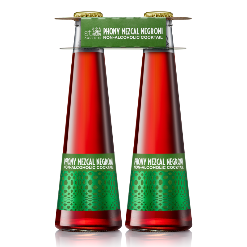 St. Agrestis - Wholesale Non-Alcoholic Aperitif/Mocktail - St. Agrestis Non-Alcoholic Phony Mezcal Negroni.7