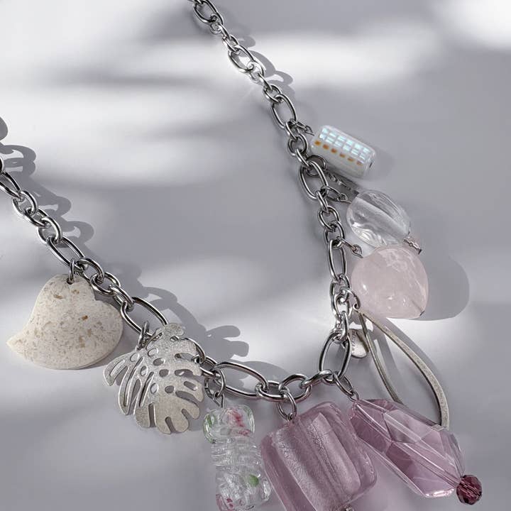 Repearled: Chunky necklace for wholesale by Lovanju