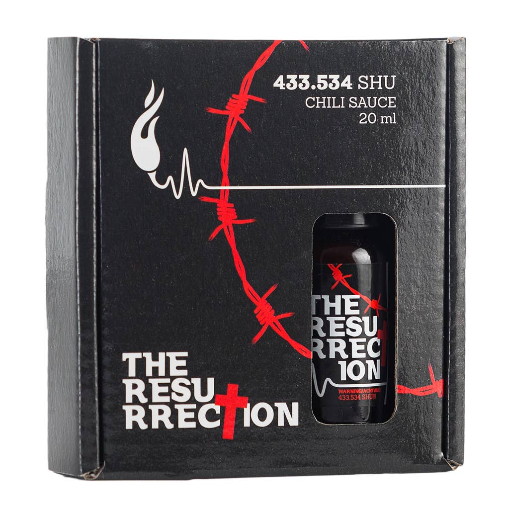 Volim Ljuto – wholesale Stark sås – Återuppståndelsen het sås 20 ml – Pepper Pulse2