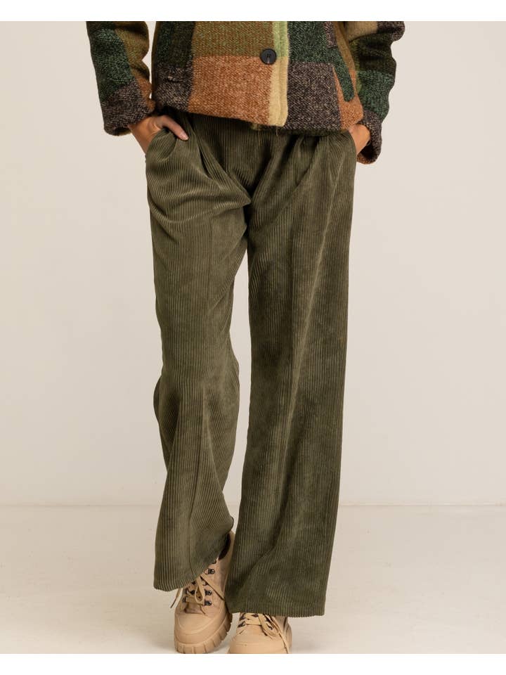 Tantra - Vendita all'ingrosso Pantalone - Donna - Pantaloni dritti in corduroy spesso7