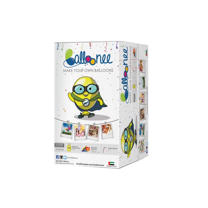 Balloonee - Wholesale Balloon - Balloonee Standard Disposable Helium Party Kit3