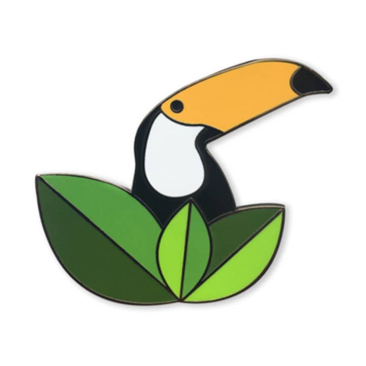 Åh ja Toucan! Emalje Pin for engroshandel hos LIFE IN THE A.M.