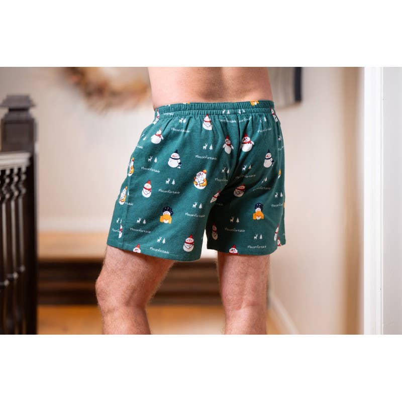 Green Floconfortable - Men's Night Shorts, Boxers for wholesale on Faire2