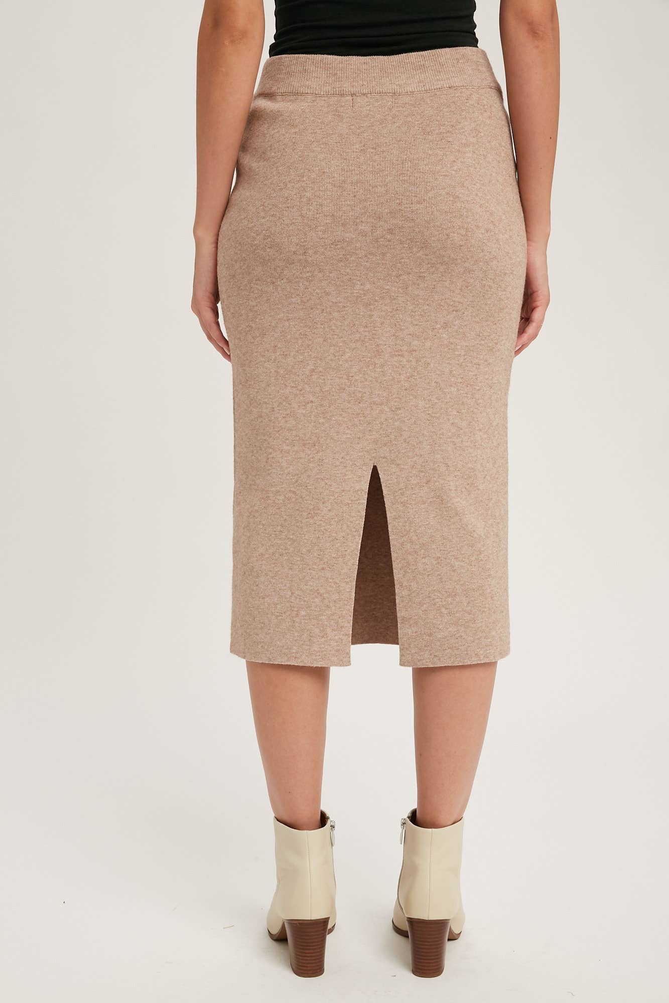 Bluivy - Wholesale Skirt - Women's - H LINE MIDI SWEATER SKIRT34