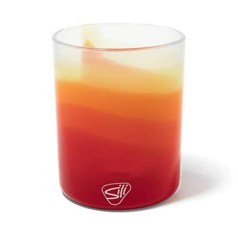 12 oz Silicone Silipint Rocks Glass - Marigold for wholesale by Silipint