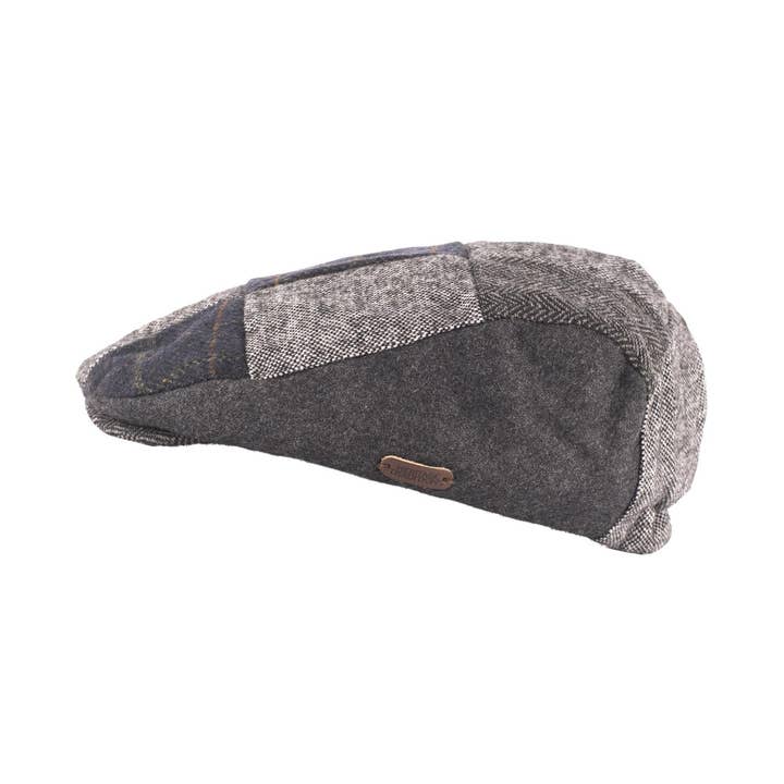 Heritage Traditions - Wholesale Flatcap - Men's - Tweed Patchwork Flat Cap0