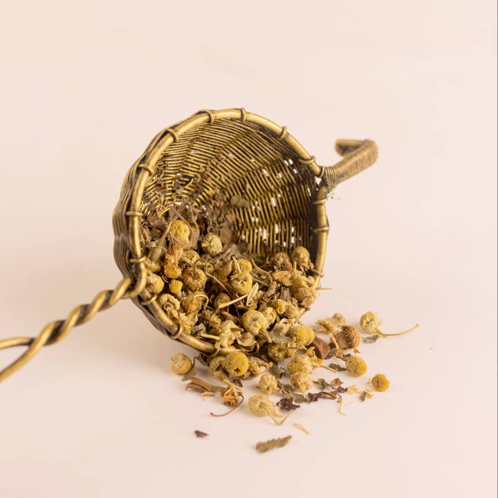 AyurSome Wellness - Wholesale Loose Tea - Organic Chamomile tea blend - Calm-In-A-Teacup - loose leaf1