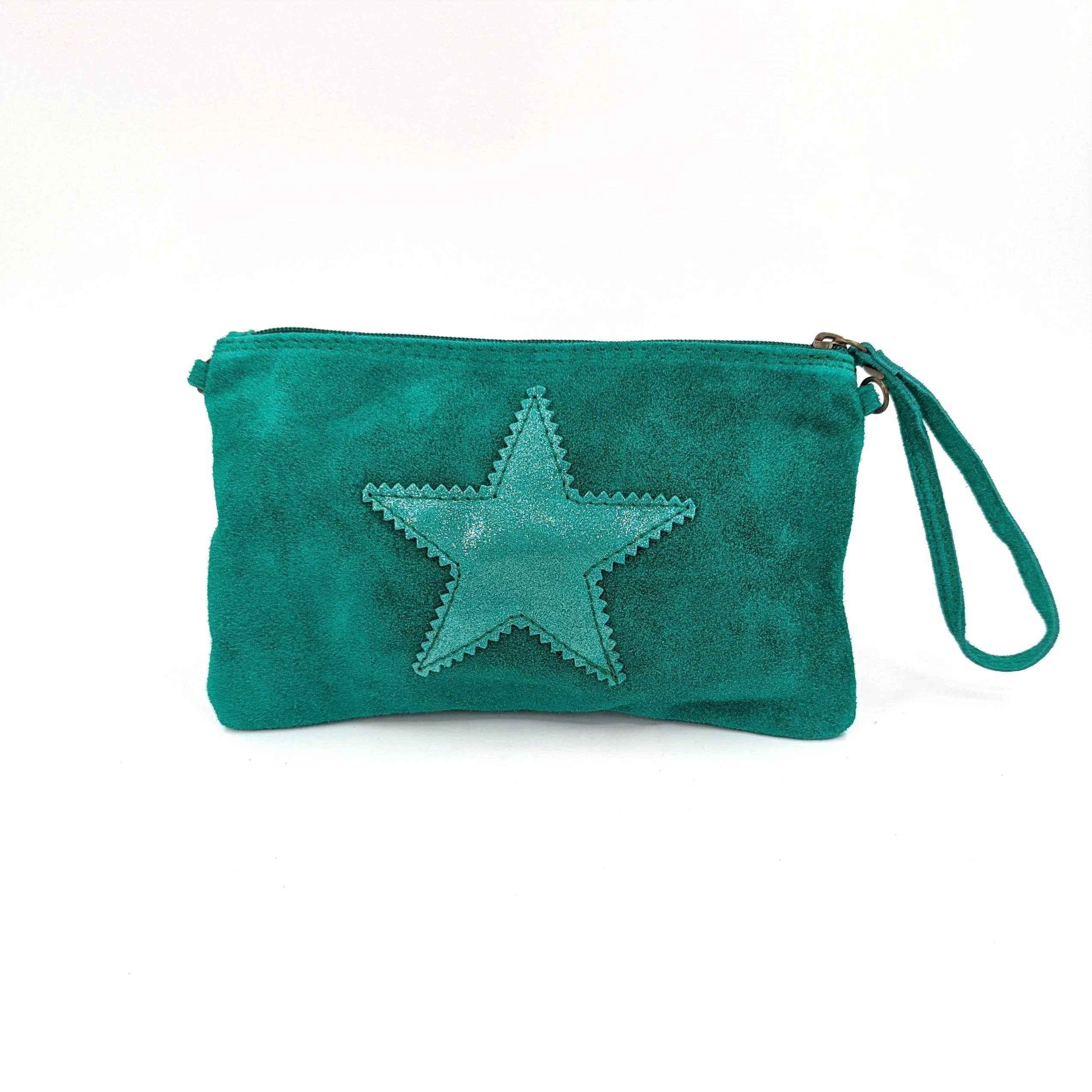 Tempest Designs – wholesale Crossbody bag – Women's – Suede star clutch bag2