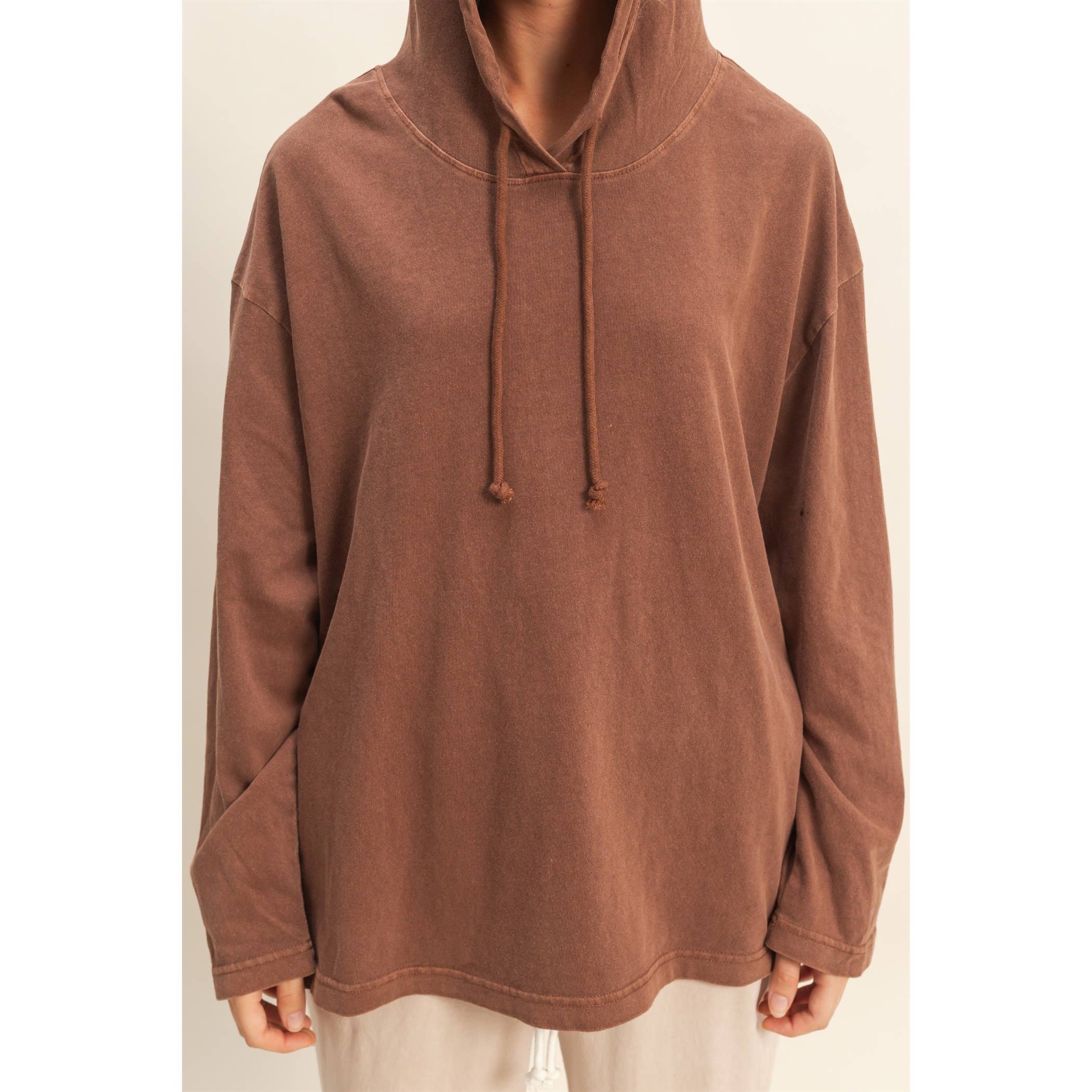 Double Zero – Hoodie – Mulher por atacado – Top de Manga Comprida com Capuz Oversized18