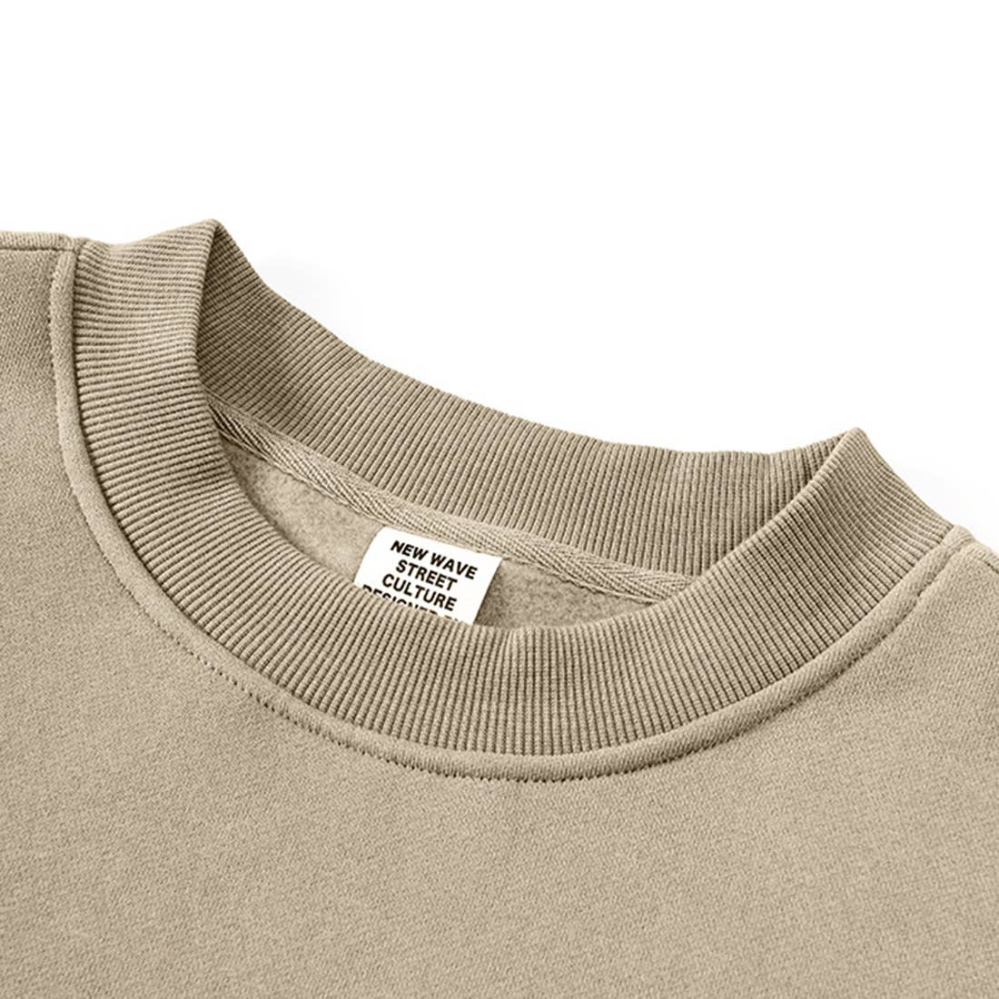 Sodalemon - Wholesale Sweatshirt - Women's - Loose fleece-lined thick round-neck sweatshirt18