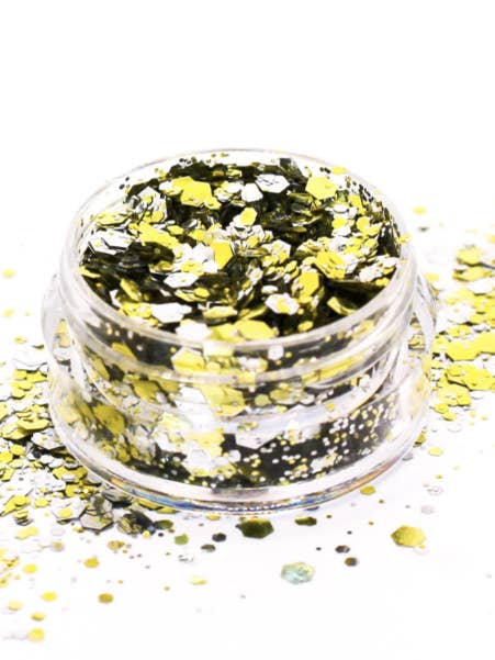 Pote de Glitter Ecológico Christingle Mix 5 ml por atacado de Forget Me Not oils Europe