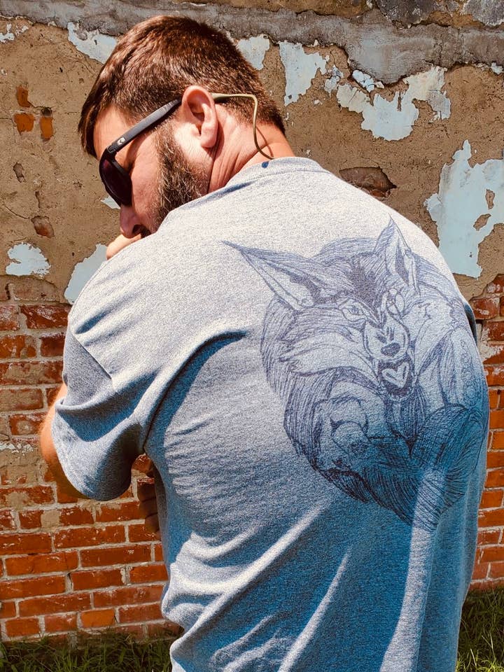 Pappy Rougarou Tee - The Original for wholesale by The Messy Armadillo