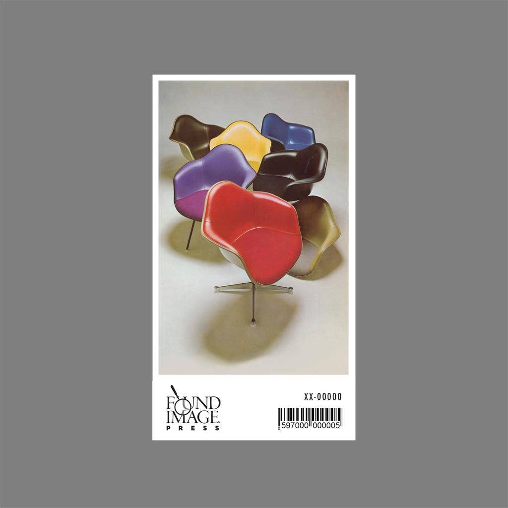 Found Image Press – wholesale Klistermärke – Klistermärke AD-618 Eames plaststolar1