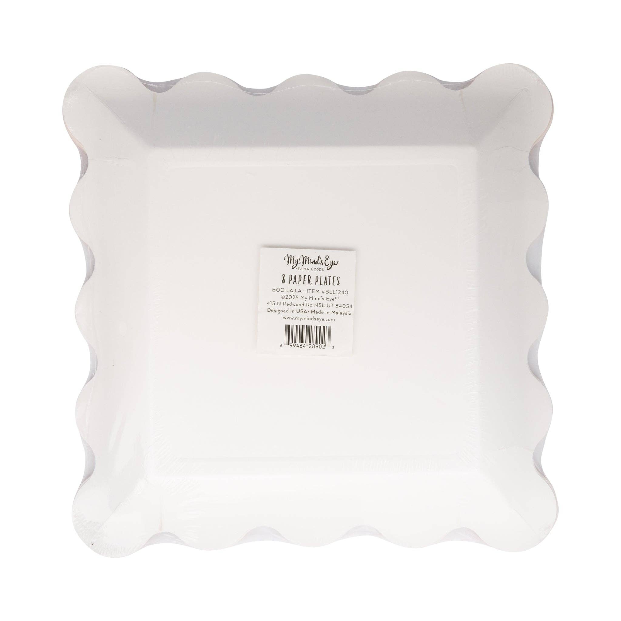 My Mind’s Eye - Wholesale Disposable Plate - BLL1240 - Pink with Black Star Paper Plate6