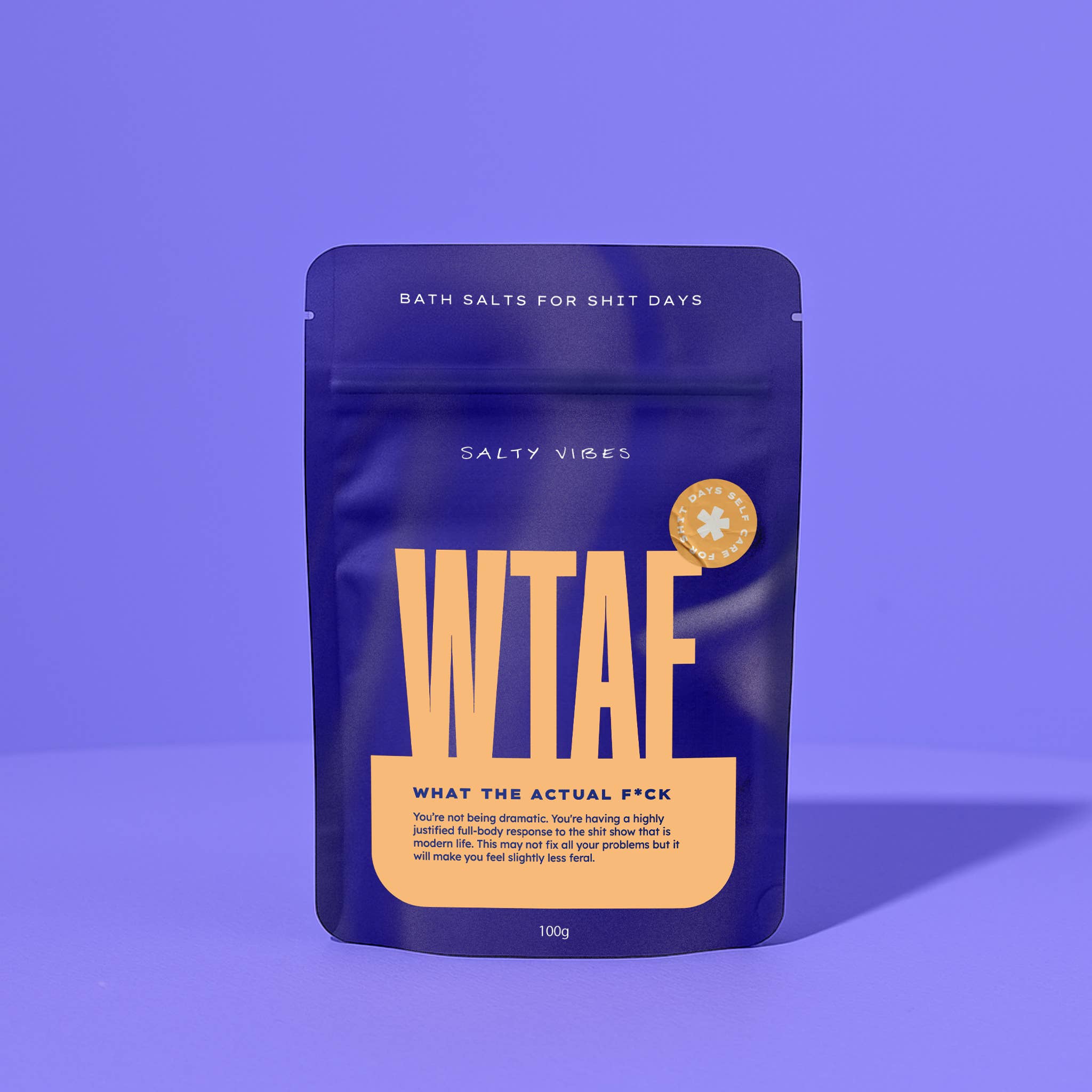 Salty Vibes - Wholesale Bath salts - BATH SALTS | WHAT THE ACTUAL FUCK 100g
