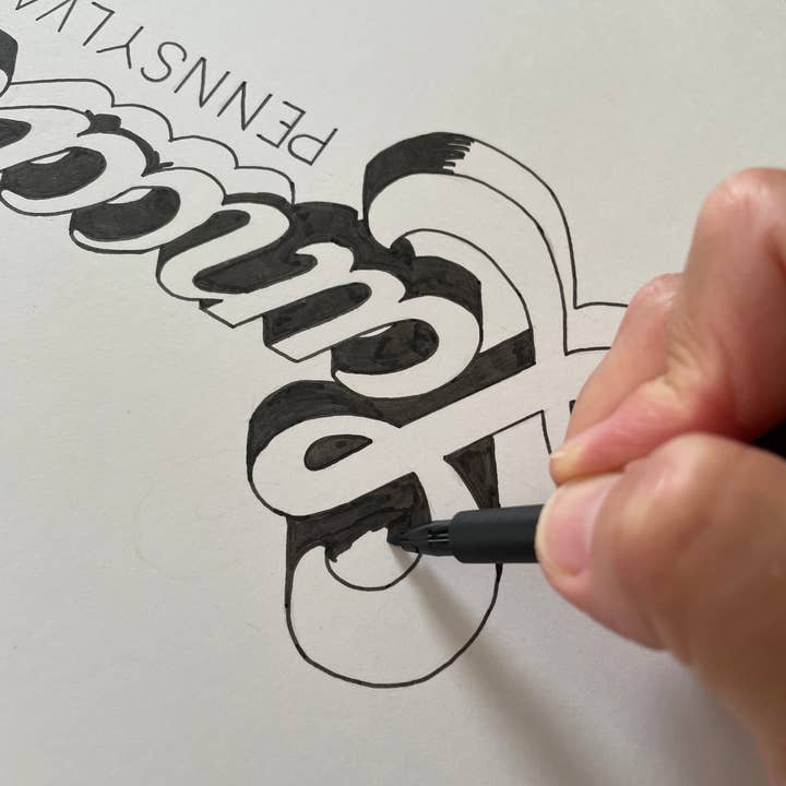 KM Art and Design - Wholesale Sticker - Lancaster, Pennsylvania 4" vinyl sticker 4