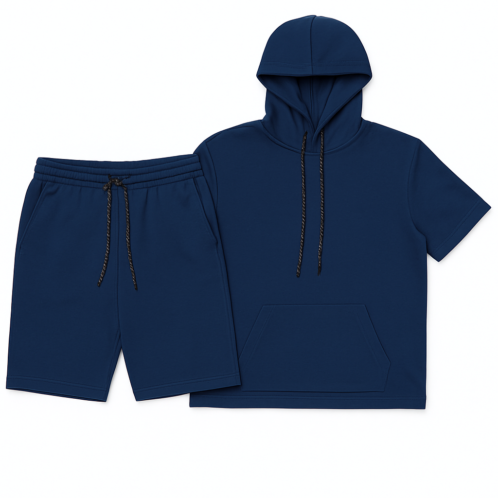 Amorica NYC - Vendita all'ingrosso Completo sportivo - Uomo - Completo uomo con felpa a maniche corte e pantaloncini7