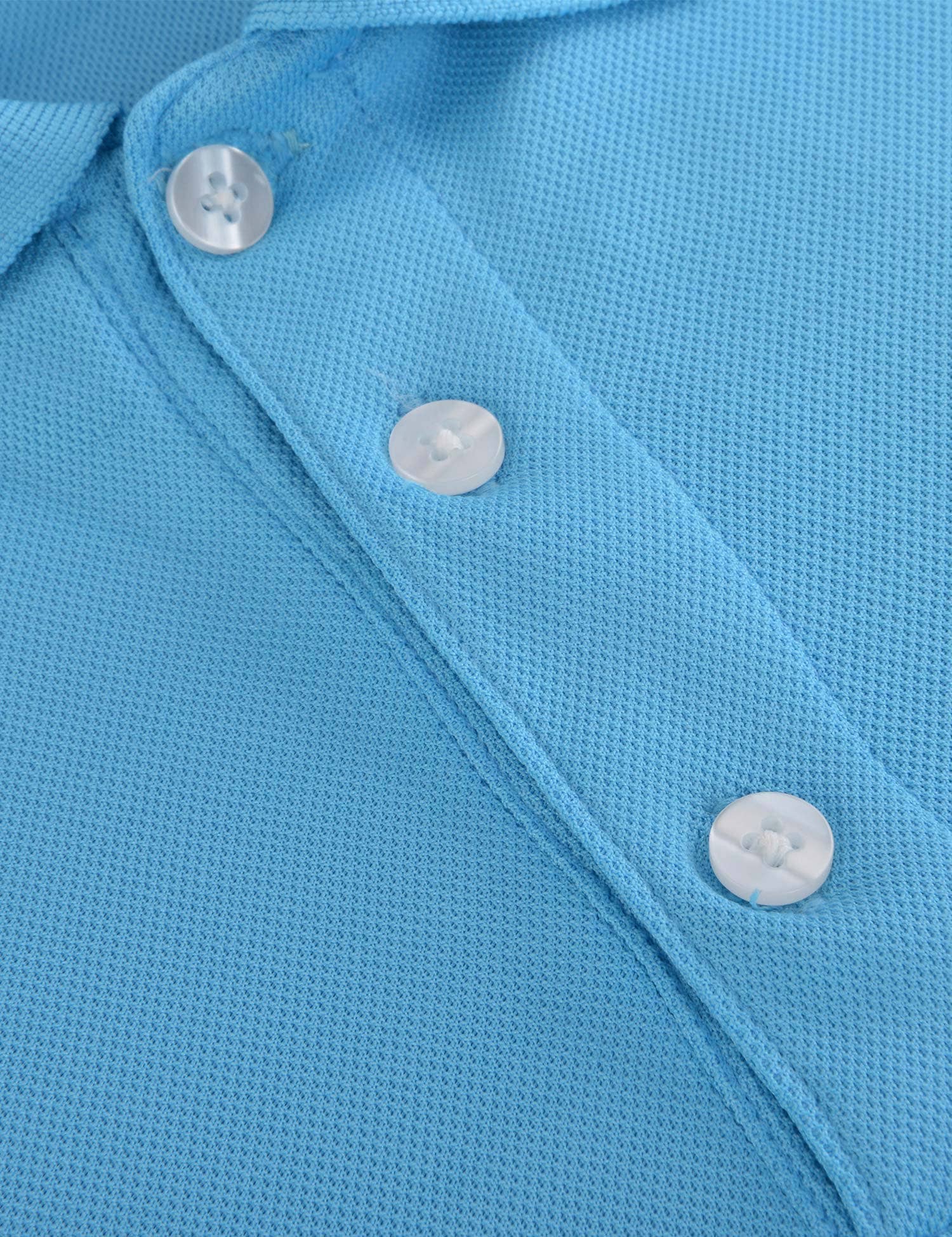 Qing Dao Lai Si Ma Te Fang Zhi You Xian Gong Si - Vente Polo – homme - Polo de golf homme uni respirant43