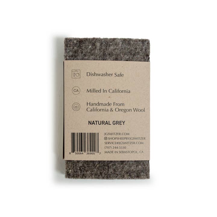 SHOP SHEEP by JG SWITZER - Wholesale Dishcloth - Felted Wool Dish Sponge - 3 Pack3